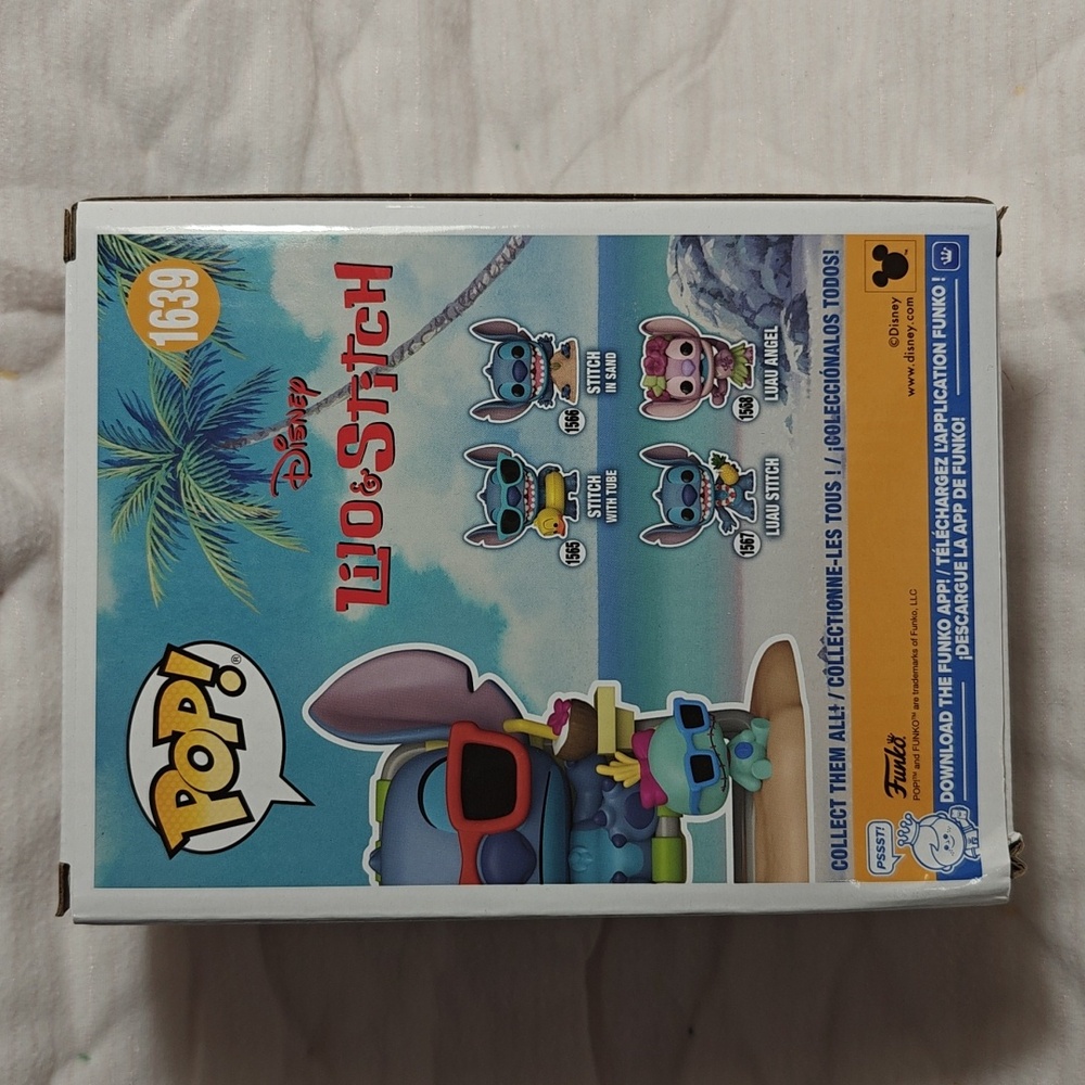 Funko Pop Disney Lilo & Stitch (Stitch In Sunlounger) - Picture 3 of 8